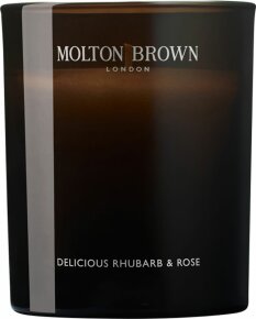 Molton Brown Delicious Rhubarb & Rose Single Wick Candle 190 g/ 1 Docht