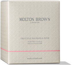Molton Brown Delicious Rhubarb & Rose Single Wick Candle 190 g/ 1 Docht