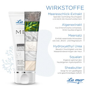 La mer Cuxhaven Med Nachtcreme (parfümfrei) 50 ml