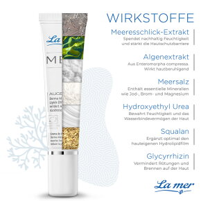La mer Cuxhaven Med Augencreme (parfümfrei) 15 ml