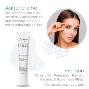 La mer Cuxhaven Med Augencreme (parfümfrei) 15 ml