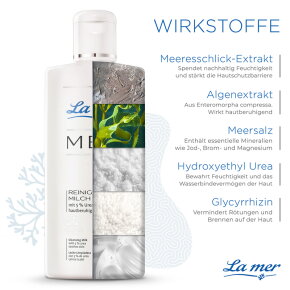 La mer Cuxhaven Med Reinigungsmilch (parfümfrei) 200 ml