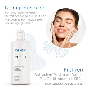 La mer Cuxhaven Med Reinigungsmilch (parfümfrei) 200 ml