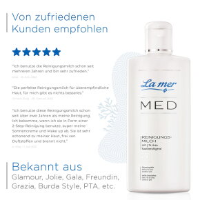 La mer Cuxhaven Med Reinigungsmilch (parfümfrei) 200 ml