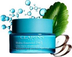 CLARINS Hydra-Essentiel Crème légère désaltérante - Toutes peaux 50 ml