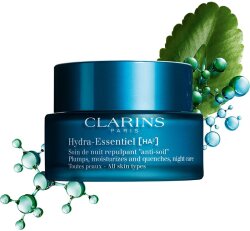 CLARINS Hydra-Essentiel Soin de nuit repulpant 