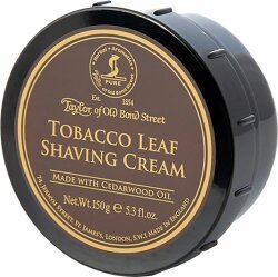 Taylor of Old Bond Street Tobacco Leaf Shaving Cream 150 g