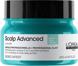 L'Oréal Professionnel Scalp Advanced Anti-Oiliness 2in1 Deep Purifier Clay 250 ml