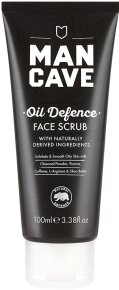 Man Cave Charcoal Face Scrub 100 ml