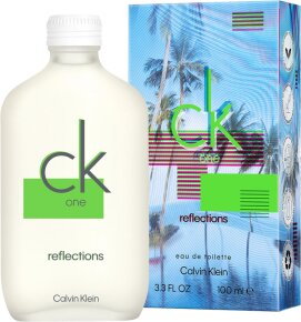 Aktion - Calvin Klein ck one Reflections Eau de Toilette (EdT) 100 ml