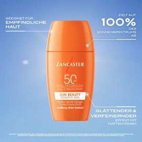 Lancaster Sun Beauty Sensitive Skin Tinted Face Fluid SPF50 30 ml