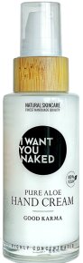 I Want You Naked - Pure Aloe Hand Cream Good Karma 50 ml