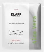 Klapp Cosmetics Triple Action Soothing Sheet Mask 1 Box &aacute; 3 Stk.