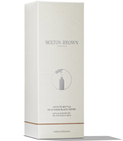 Molton Brown Infinite Bottle Charge Black Pepper Bath & Shower Gel Infinite Bottle 400 ml