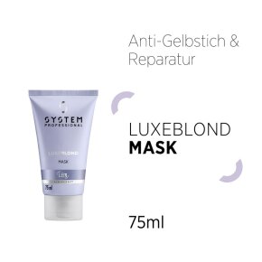 System Professional LipidCode LuxeBlond Mask LB3 75 ml