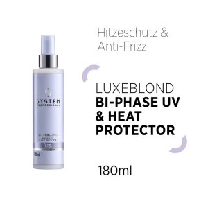 System Professional LipidCode LuxeBlond Bi-Phase UV & Heat Protector LB5 180 ml