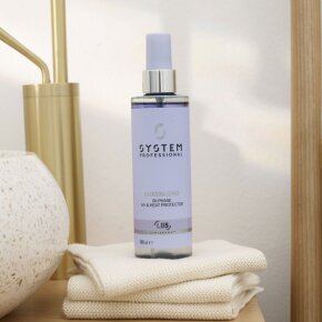 System Professional LipidCode LuxeBlond Bi-Phase UV & Heat Protector LB5 180 ml