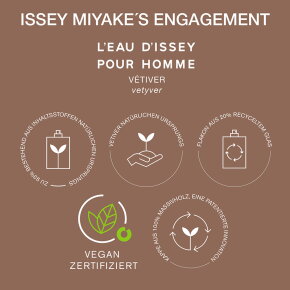 Issey Miyake L'Eau d'Issey Pour Homme Vétiver Eau de Toilette (EdT) 50 ml