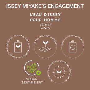 Issey Miyake L'Eau d'Issey Pour Homme Vétiver Eau de Toilette (EdT) 100 ml