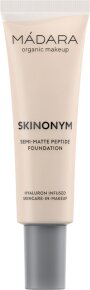 MÁDARA SKINONYM Semi-Matte Peptide Foundation 30 ml #10 Porcelain