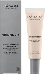 MÁDARA SKINONYM Semi-Matte Peptide Foundation 30 ml #10 Porcelain