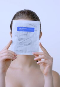 KORRES Greek Yoghurt Intensiv feuchtigkeitsspendende Tuch-Maske 20 ml