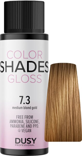 4016660059308 - dusy professional Color Shades Gloss 73 Mittelblond Gold 60 ml 4016660059308 - dusy professional Color Shades Gloss 73 Mittelblond Gold 60 ml