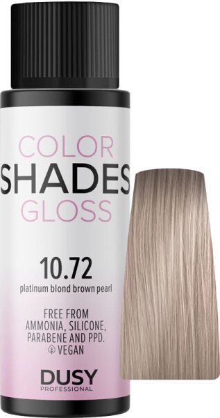 4016660059346 - dusy professional Color Shades Gloss 1072 Platin Blond Braun Perl 60 ml 4016660059346 - dusy professional Color Shades Gloss 1072 Platin Blond Braun Perl 60 ml