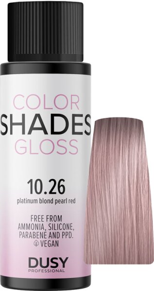 4016660059452 - dusy professional Color Shades Gloss 1026 Platin Blond Perl Rot 60 ml 4016660059452 - dusy professional Color Shades Gloss 1026 Platin Blond Perl Rot 60 ml