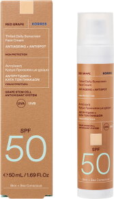 Korres Red Grape Get&ouml;nte Sonnencreme F&uuml;r Das Gesicht Spf50 Anti-Aging + Anti-Dark-Spot 50ml