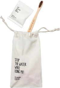Stop The Water While Using Me! Waterless Oral Care Kit