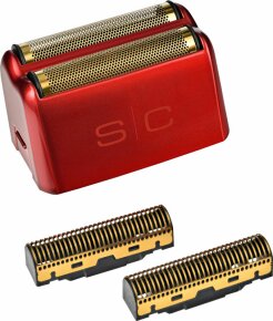 Stylecraft Prodigy Red Professioneller Doppelfolienrasierer mit kabelloser Ladetechnik Red