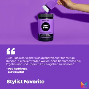Matrix Higher Riser Pre-Bonded Blondierung 9 Stufen Aufhellung 500 g