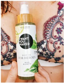 I Want You Naked For Heroes Body Oil 100 ml