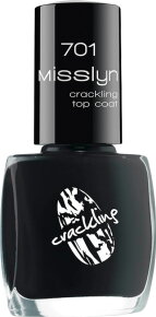 Misslyn Crackling Top Coat 701 Black 10 ml