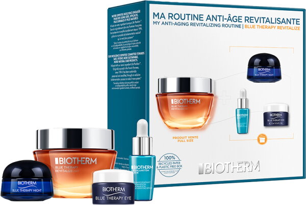 3614273721202 - Gesichtspflege Blue Therapy Geschenkset Revitalize Day Cream 50 ml + Night Cream 15 ml + Eye Cream 5 ml + Life Plankton Elixir 7 ml 1 Stk 3614273721202 - Gesichtspflege Blue Therapy Geschenkset Revitalize Day Cream 50 ml + Night Cream 15 ml + Eye Cream 5 ml + Life Plankton Elixir 7 ml 1 Stk