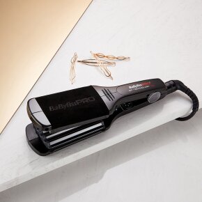 BaByliss Pro Kreppeisen EP Technology 5.0 60 mm - Schwarz