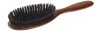 Keller Haarbürste, oval, nussbaumlackiert, Naturborste