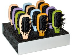 Keller Minibürste, rechteckig, sortiert