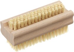 Keller Nagelbürste, doppelt, unla., Naturfibre