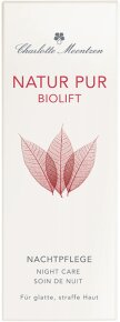 Charlotte Meentzen Natur Pur Biolift Nachtpflege 50 ml