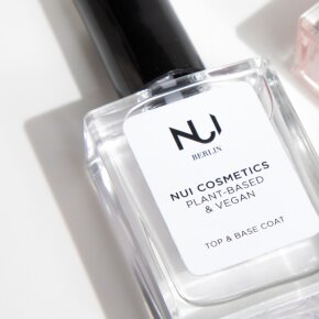 NUI Cosmetics Natural & Vegan Nailcolor Top & Base Coat 14 ml
