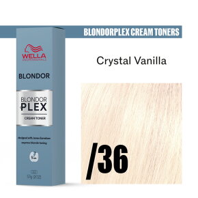 Wella Professionals Blondor Cream Toner 60 ml /36 Crystal Vanilla