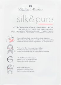 Charlotte Meentzen Silk & Pure Hydrogel-Augenpads mit Hyaluron 5 Stück