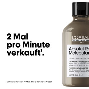 L'Oréal Professionnel Serie Expert Absolut Repair Molecular Shampoo 300 ml