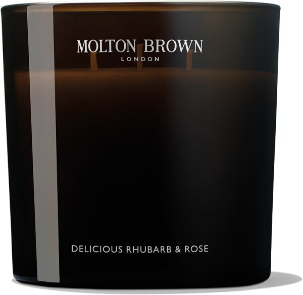 5030805023893 - Molton Brown Delicious Rhubarb & Rose Luxury 3 Wick Candle 600 g 5030805023893 - Molton Brown Delicious Rhubarb & Rose Luxury 3 Wick Candle 600 g