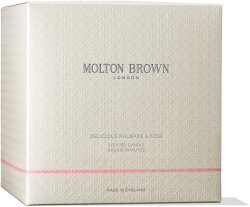 Molton Brown Delicious Rhubarb & Rose Luxury 3 Wick Candle 600 g