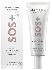 MÁDARA SOS+ Sensitive Nachtcreme 70 ml