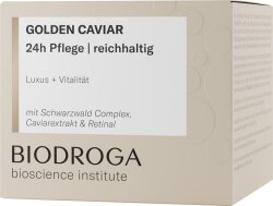 Biodroga Bioscience Institute Golden Caviar 24h Pflege reichhaltig 50 ml