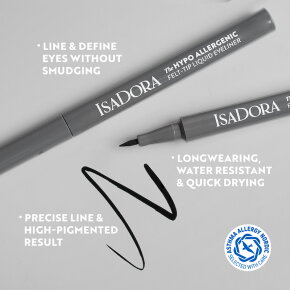 ISADORA Hypo-Allergenic Eyeliner Black 30 1 ml